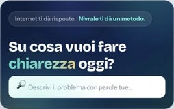 Ritaglio autentico della schermata iniziale Nivrale e del lavoro da continuare.